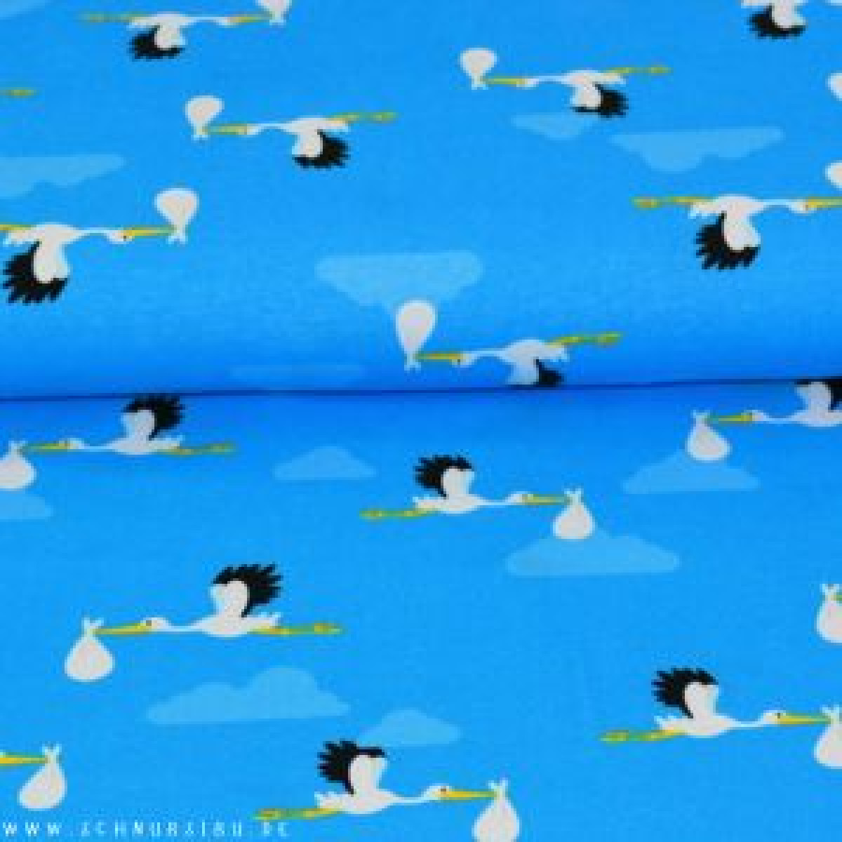 Jersey Storch blau